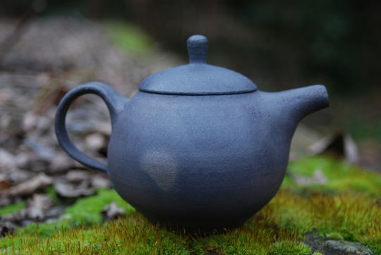 The Black beauty Teapot, no glaze inside SOLD!