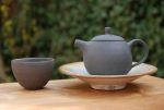 These my standard teapots are from last series 2021, having a volume between 1–1.8 dl; the price is 125 EUR plus shipping … The tea bowl is 22 EUR; the plate is 29 EUR