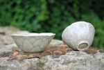 The natural seladon tea bowl  2021. The price of this piece is 33 Euros